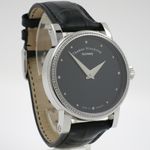 Thomas Ninchritz Black & Diamonds NI 2000.7 BL (2020) - Zwart wijzerplaat 42mm Staal (6/8)